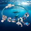 BLUE DOLPHIN - Bracciale con pendenti Delfino Tartaruga Narvalo Stella marina Narwhal Dolphin Turtle Bracelet - Premium Gioielli from SELLING FOX MAGIC SHOP - Just €19.99! Shop now at Selling Fox Magic Shop